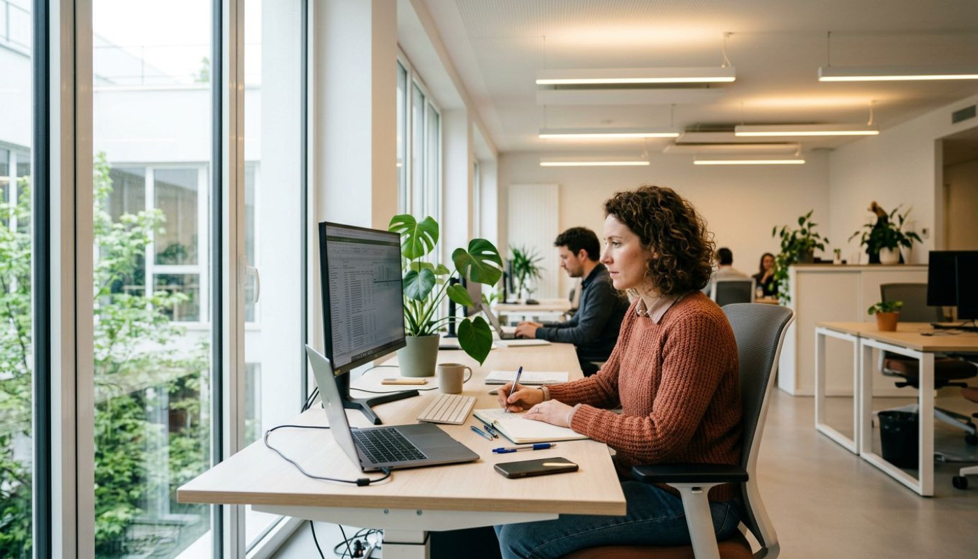 Lumière naturelle ou artificielle : quelle influence réelle sur la productivité au bureau ?
